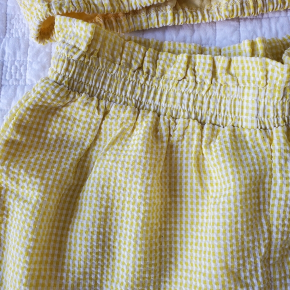 Mink Pink Yellow Gingham Set - Picture 2 of 5